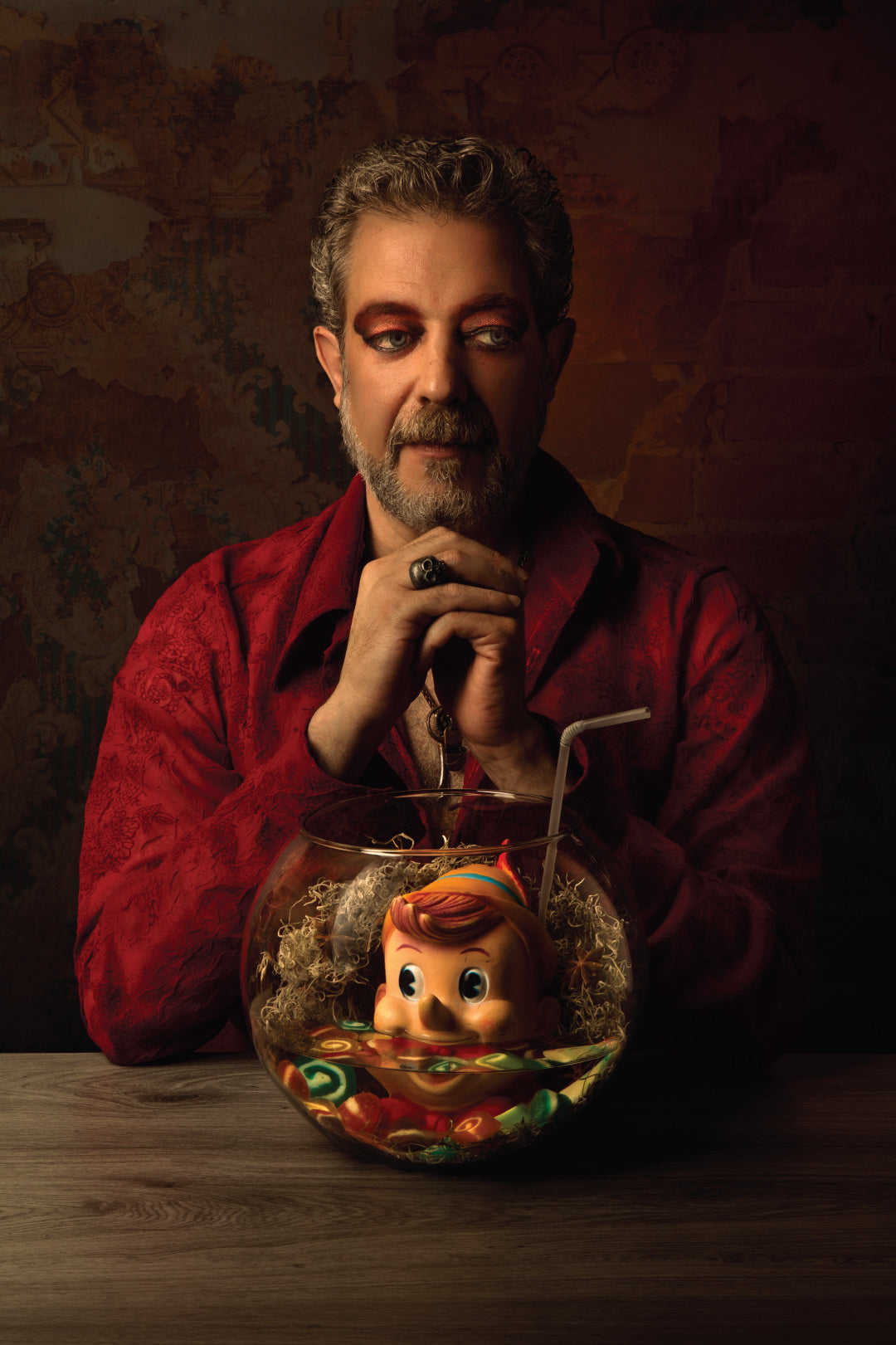 A Probable Death of Pinocchio, Archival Pigment Print by Carlos Henaine