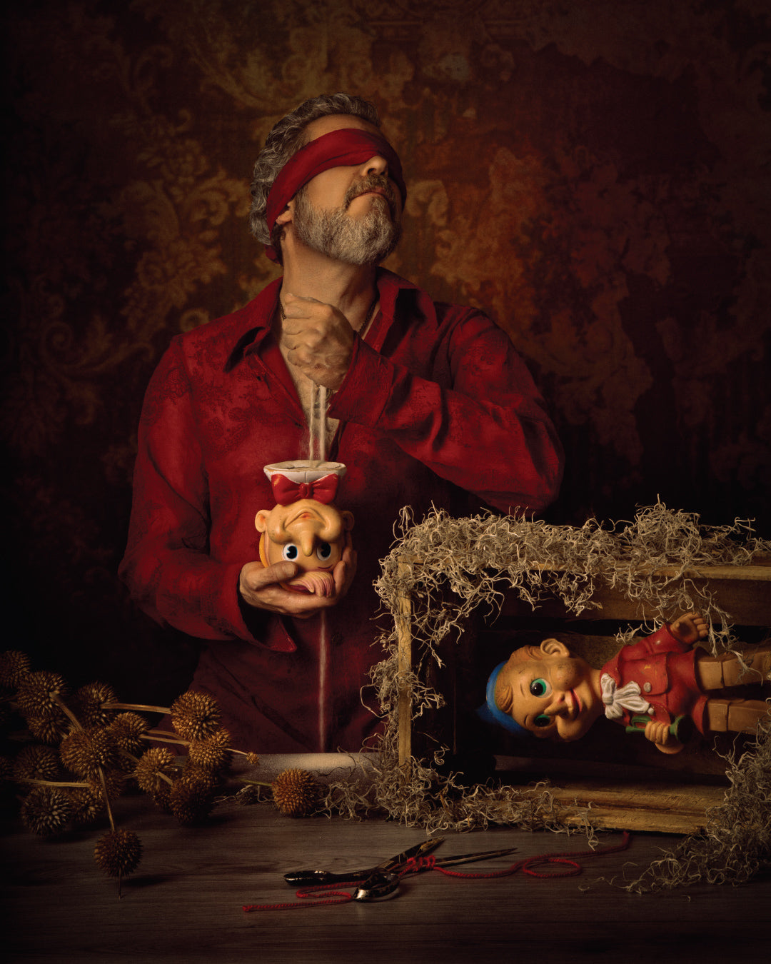 Two Threads of Life, Archival Pigment Print by Carlos Henaine